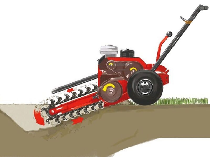 Koparka łańcuchowa Weibang WBTR126H